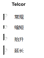 telco 可以悬挂、缩短、抬高或延长
